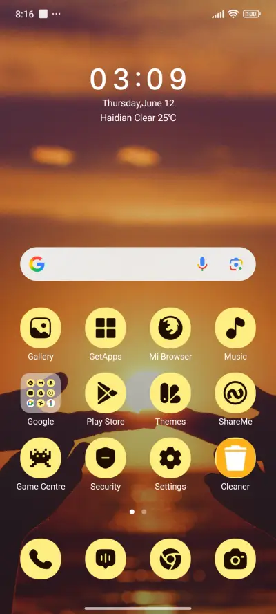 Hand Silhouette - Screenshot 2