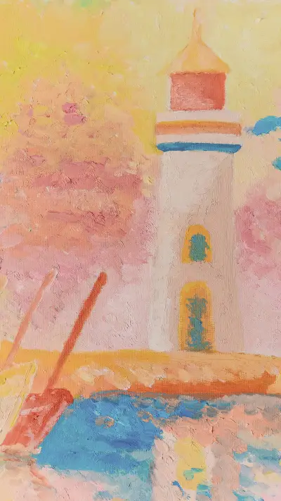 Warm oil painting stick