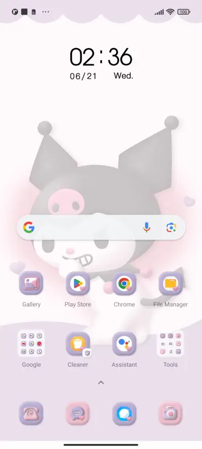 Kuromi 3D cute - Screenshot 2