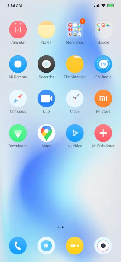 Xui Pro Blue - Screenshot 3