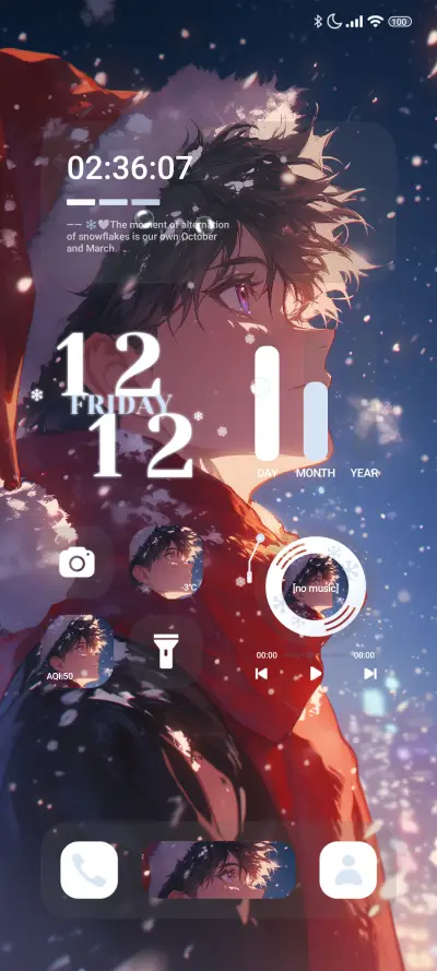 Christmas Widget