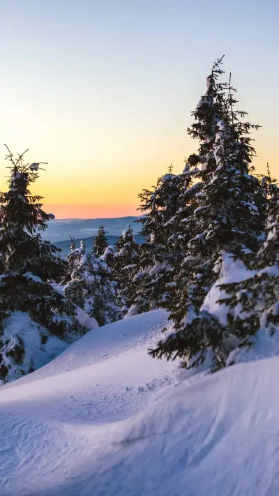 Snow country scenery