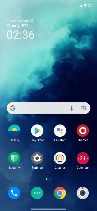 OxygenOS - Screenshot 2