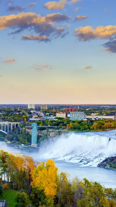 The worlds first transnational waterfall 35