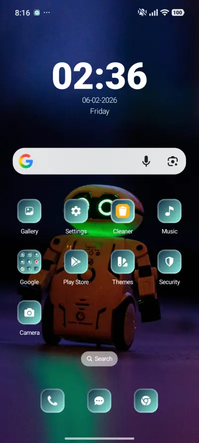Neon Robo - Screenshot 2