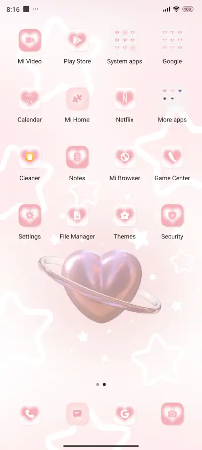 Pink heart - Screenshot 3