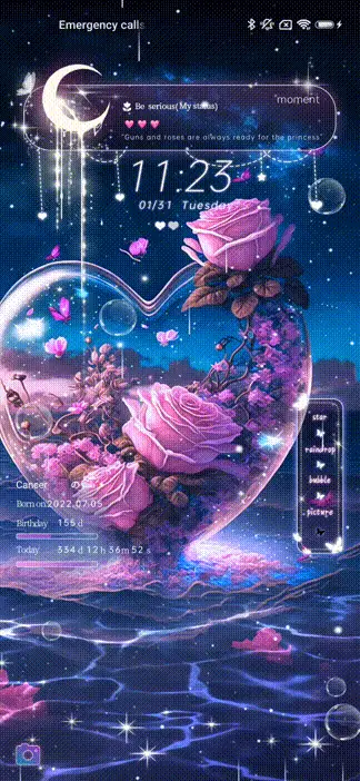 Iced rose
