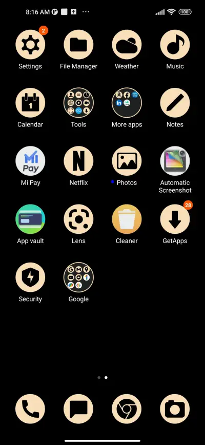 NoIcon_Brown - Screenshot 3