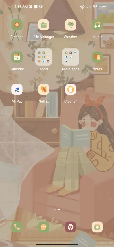 Reading girl - Screenshot 4