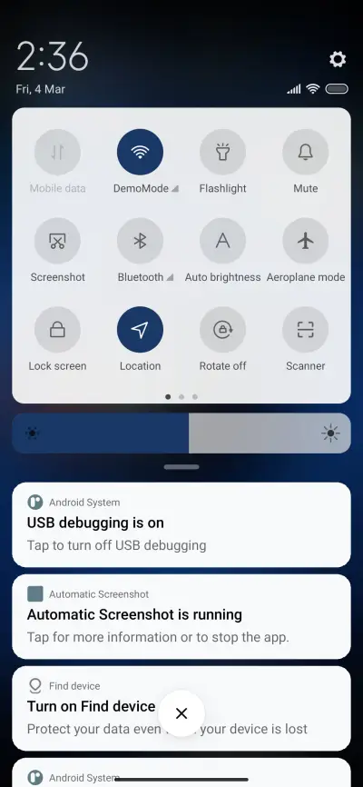 Abstract Dark Blue - Screenshot 5
