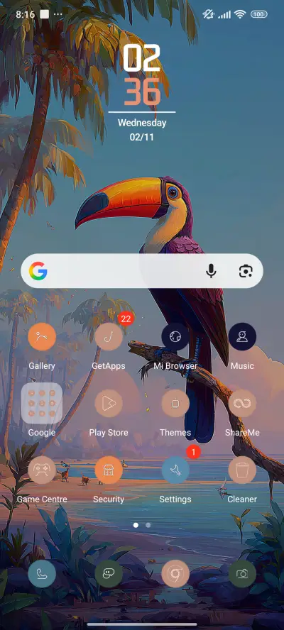 Carnival Toucan - Screenshot 2