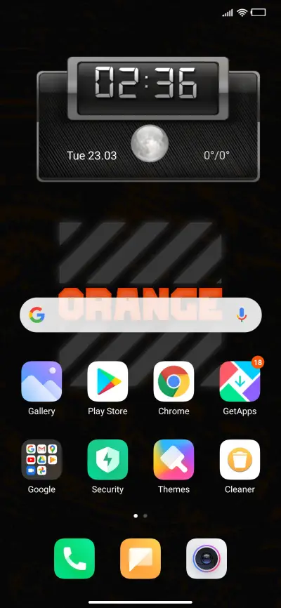 Orange UX V12 - Screenshot 2