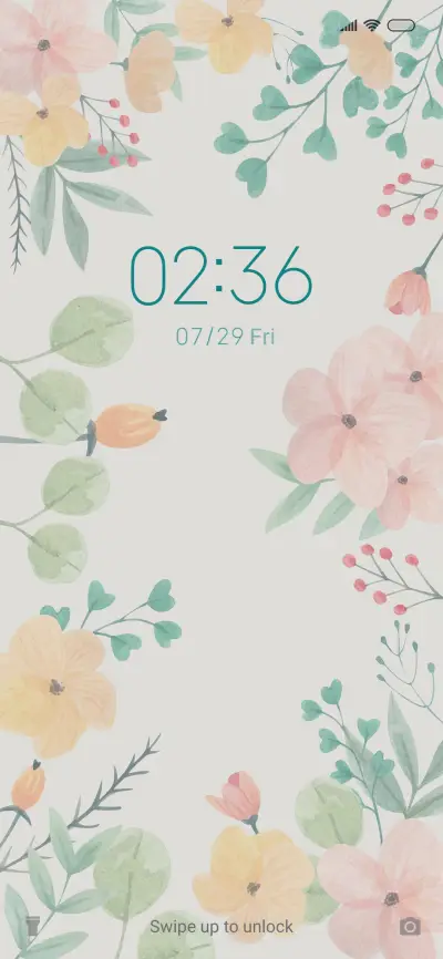 Pastel Flowers II