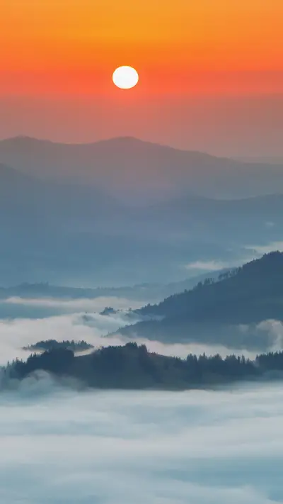 Great view of the sunset