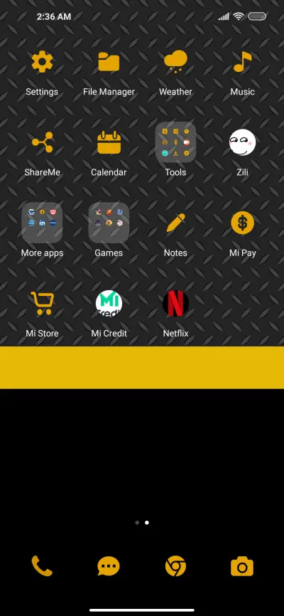 Yellow Pattern - Screenshot 3