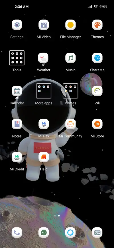 3D astronauts - Screenshot 3