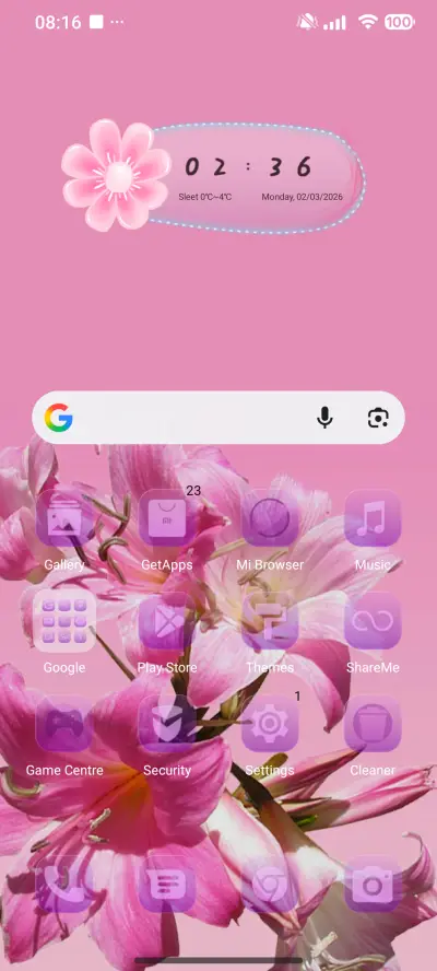 Pink Glass V - Screenshot 2