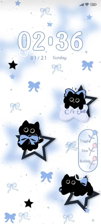 Starry cat