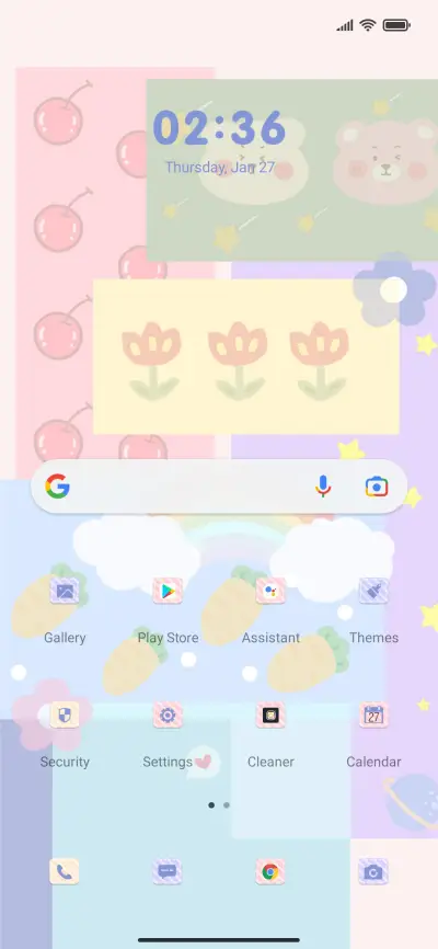 Colorful plaid - Screenshot 2