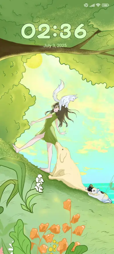 The whole summer - Screenshot 1