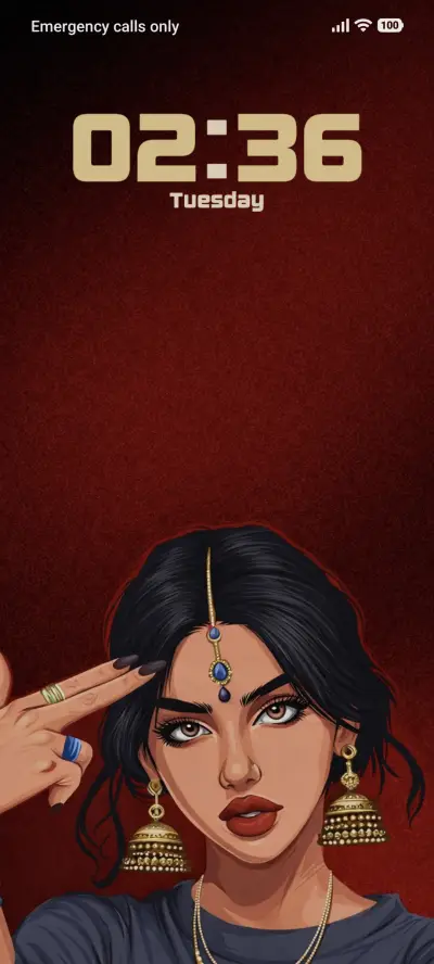 Rebel Queen 🔥 THEME for Xiaomi MIUI HyperOS