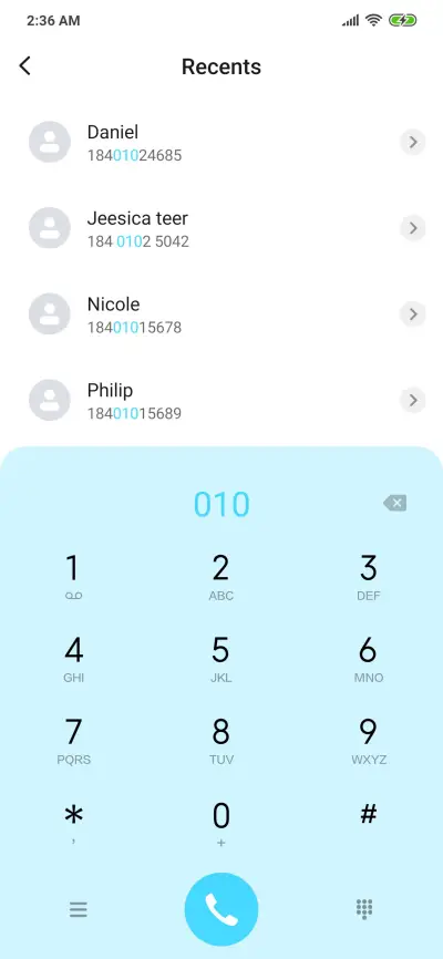 Abstract Pattern - Blue_3MDS - Screenshot 6