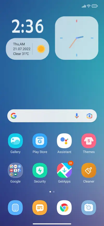 Widget En - Screenshot 2