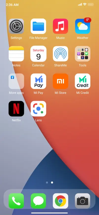 iOS my Thema2 - Screenshot 3