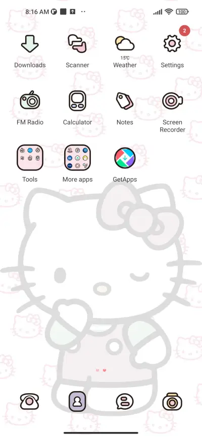 Hello Kitty pink - Screenshot 3