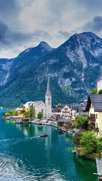 A Little Town on The Lake