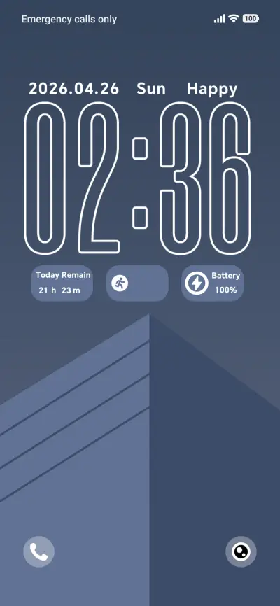 Blue Prism Nook THEME for Xiaomi MIUI HyperOS