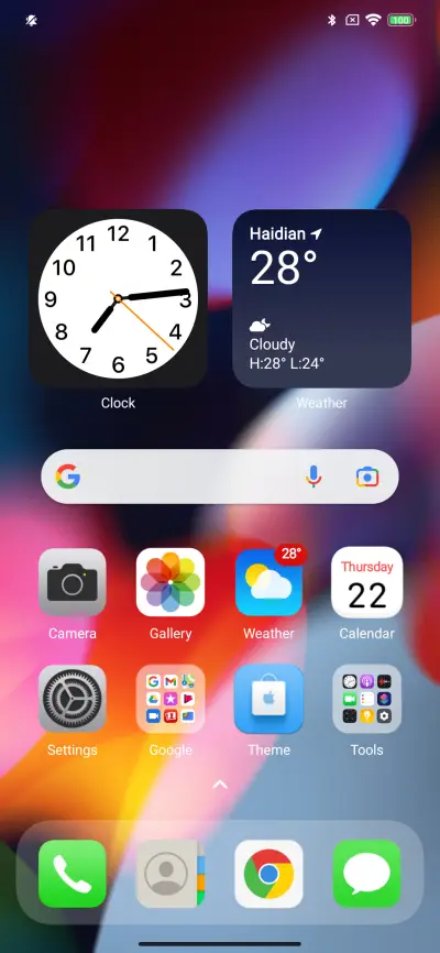 P-iOS Thema 12.5 - Screenshot 2
