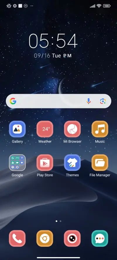 Desert Night View - Screenshot 2