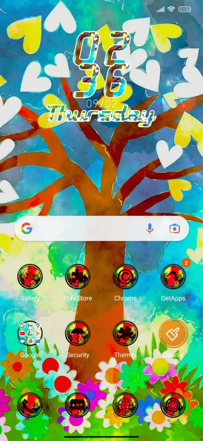 Water Color Tree - Screenshot 2