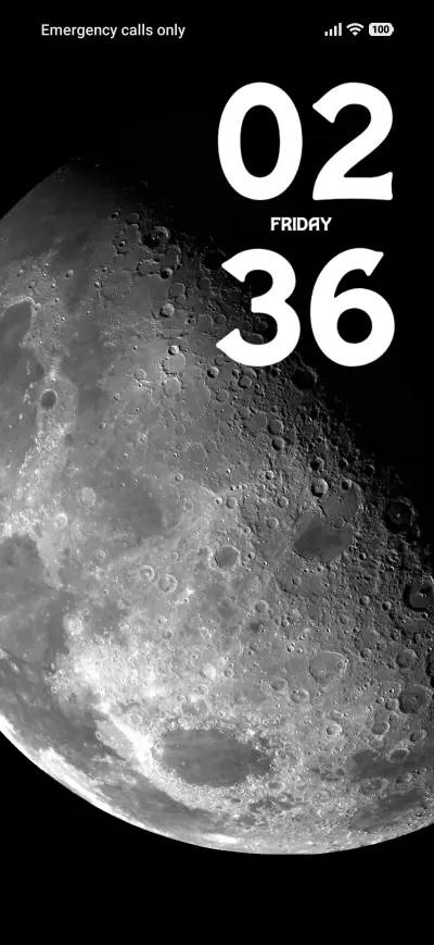 Half Moon THEME for Xiaomi MIUI HyperOS