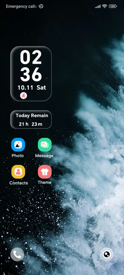 Blue Flame Wave - Screenshot 1