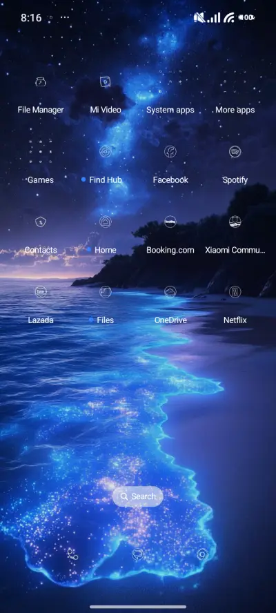 Blue Glow Beach - Screenshot 3
