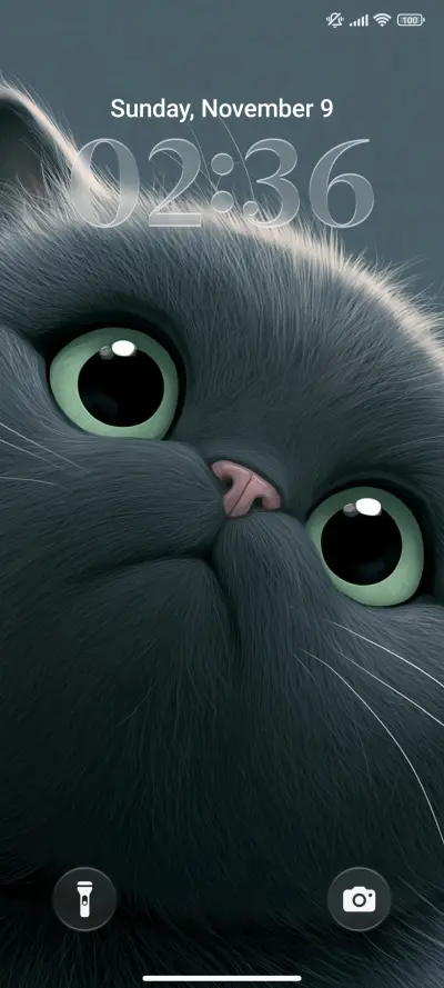 Cutie Meow THEME for Xiaomi MIUI HyperOS