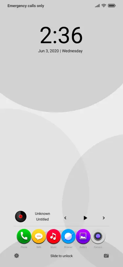 Flat White V10 THEME for Xiaomi MIUI HyperOS
