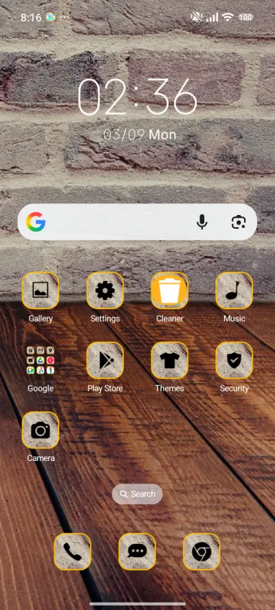 wood wall - Screenshot 2