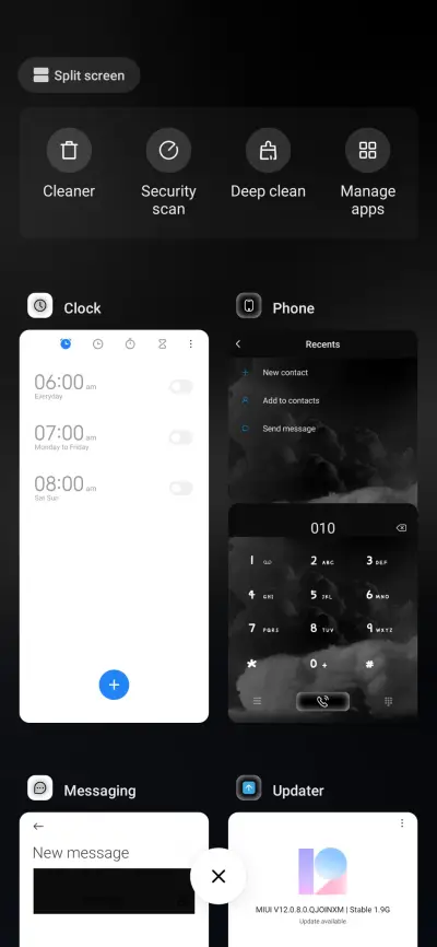 three screens - Screenshot 4