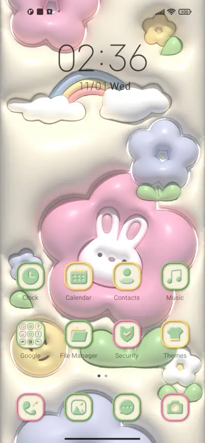 3D expand flower - Screenshot 2