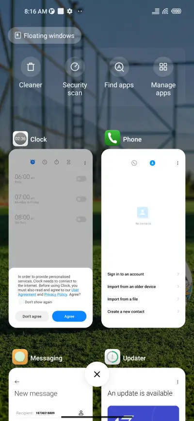 FCB UI - Screenshot 4