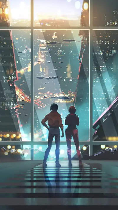 Cool anime illustrations