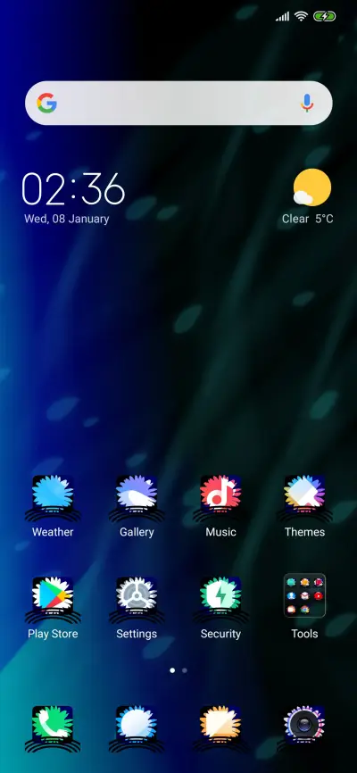 Dark Green UI_DWM4 - Screenshot 2