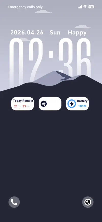 Twilight Peaks THEME for Xiaomi MIUI HyperOS