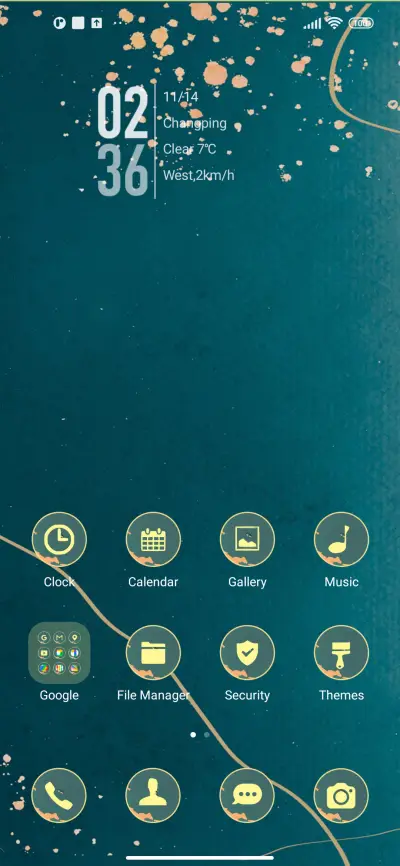 minimal blue - Screenshot 2