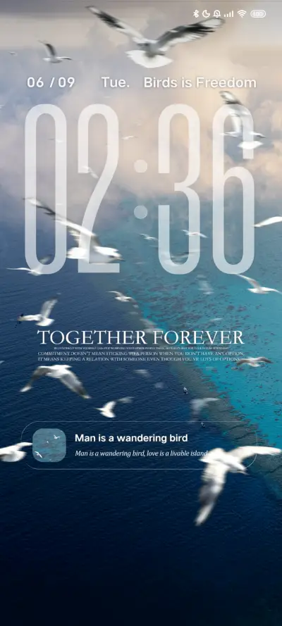 Poem of the Sky THEME for Xiaomi MIUI HyperOS