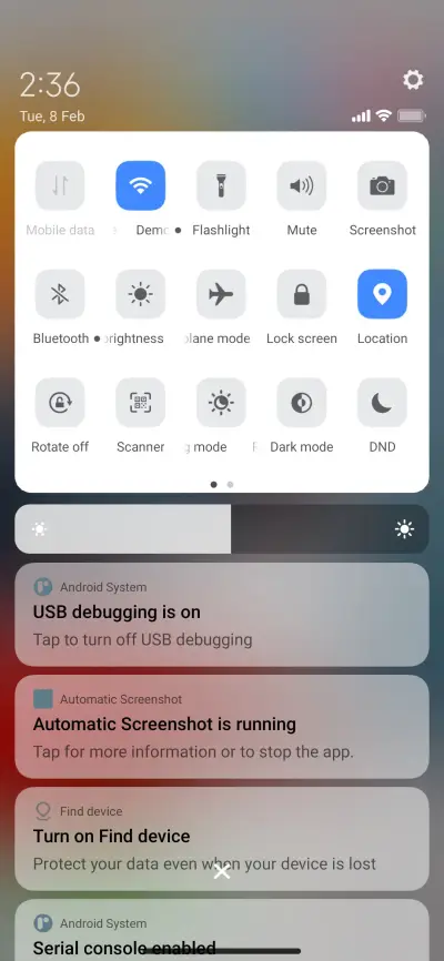 MiOS BETA - Screenshot 5