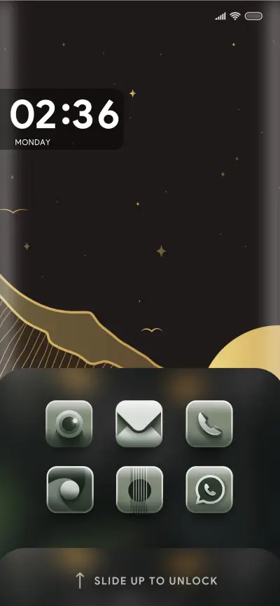 Luxury_12 THEME for Xiaomi MIUI HyperOS